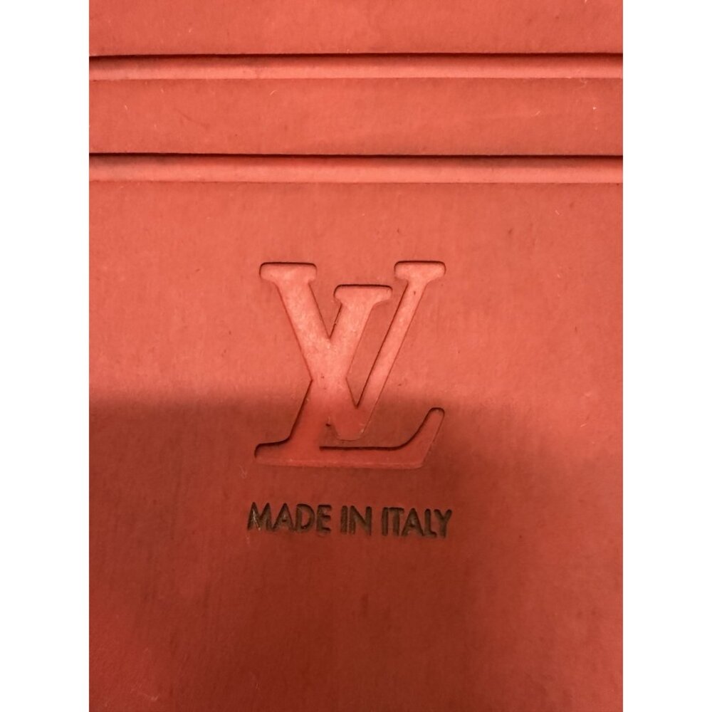 Louis Vuitton Red Monogram Slide Sandals Size 8.5 - Picture 7 of 7